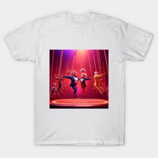 Pensioners as trapeze Artists T-Shirt